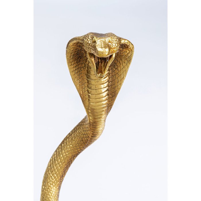 Статуэтка Snake золотого цвета  - лучшие Фигуры и статуэтки в INMYROOM