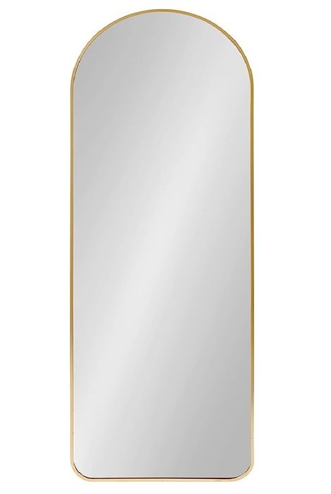 Настенное зеркало Arch XL в раме золотого цвета