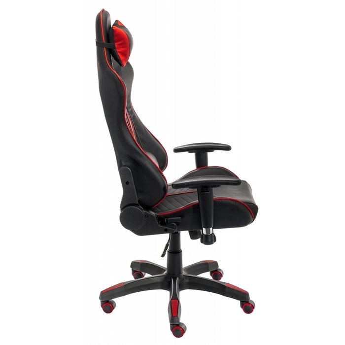Компьютерное кресло Delta черно-красного цвета - лучшие Офисные кресла в INMYROOM