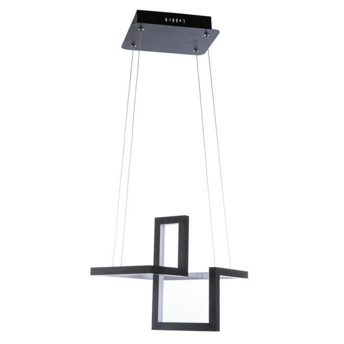 Подвесной светодиодный светильник Mercure черного цвета