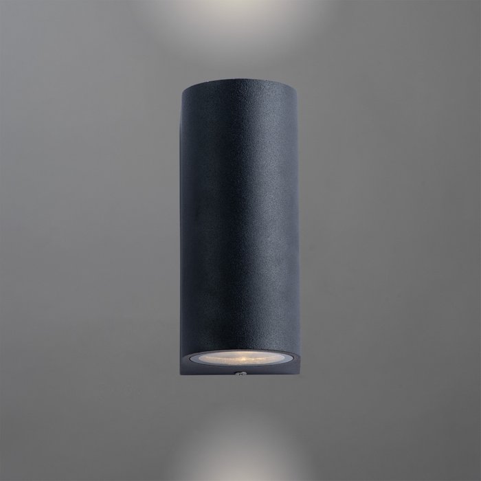 Уличный настенный светильник черного цвета - купить Настенные уличные светильники по цене 1190.0