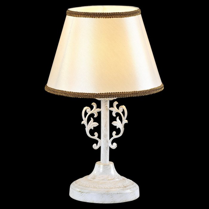 Настольная лампа IL6002-1T-27 SWT GD (ткань, цвет бежевый) - купить Настольные лампы по цене 5020.0