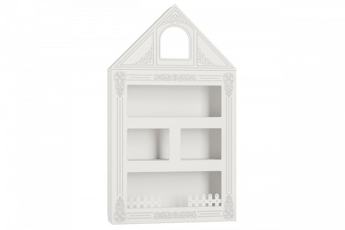 Шкаф-домик детский Ассоль белого цвета