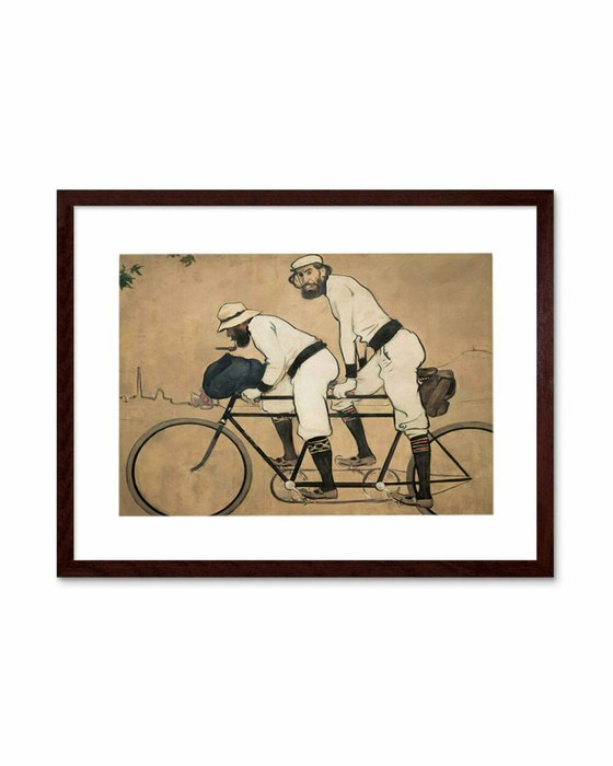Интерьерное картина-жикле On a Tandem