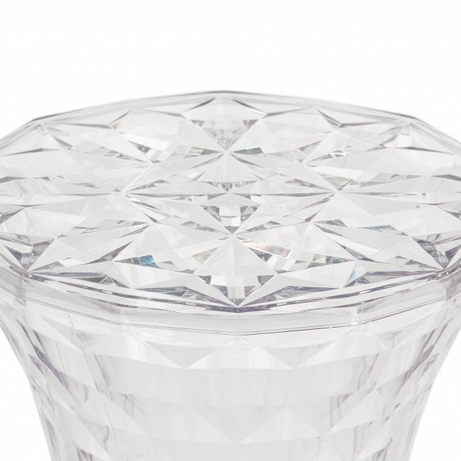 Кофейный стол Rock Crystal из пластика прозрачного цвета - купить Кофейные столики по цене 5356.0