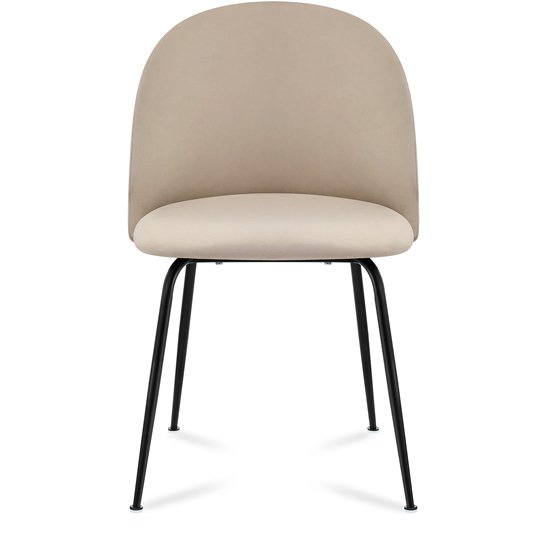 Стул Mystere Black бежевого цвета - купить Обеденные стулья по цене 8990.0