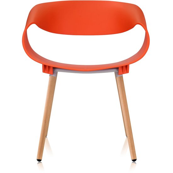 Стул Range оранжевого цвета - купить Обеденные стулья по цене 7990.0