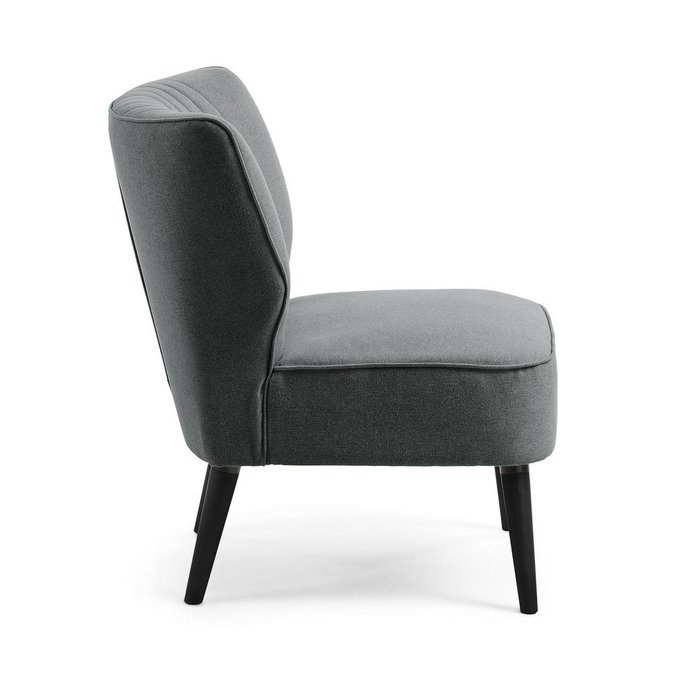Кресло Armchair Atticus темно-серого цвета  - лучшие Интерьерные кресла в INMYROOM