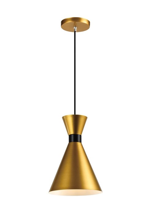 Светильник подвесной Pesaro золотого цвета