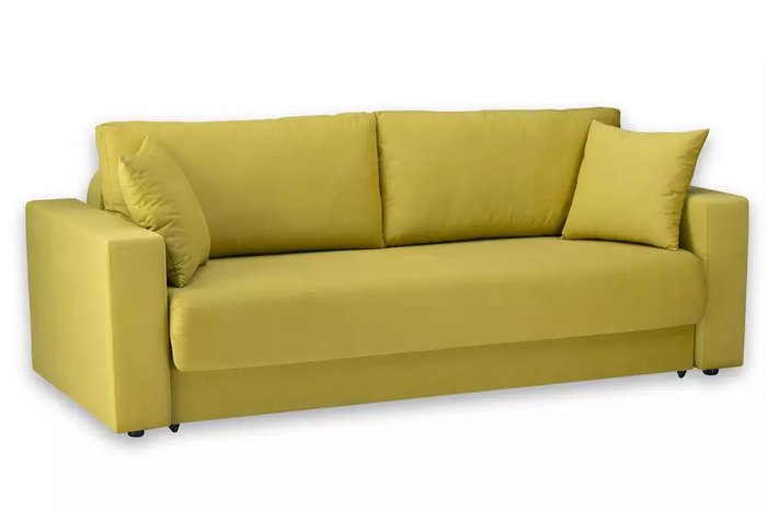 Диван-кровать Ливерпуль желтого цвета