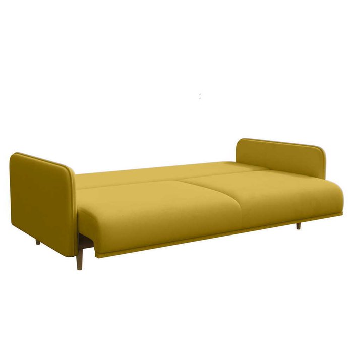 Диван-кровать Блумбер горчичного цвета - купить Прямые диваны по цене 78926.0