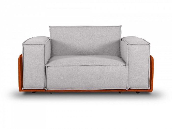 Кресло-кровать Asti оранжево-серого цвета - купить Интерьерные кресла по цене 138060.0
