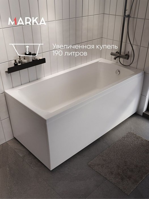 Ванна МОДЕРН/MODERN 1550х700 СМ/ПР - лучшие Ванны в INMYROOM Ванна МОДЕРН/MODERN 1550х700 СМ/ПР - лучшие Ванны в INMYROOM