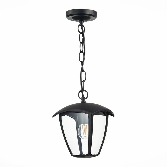 Светильник уличный подвесной Sivino черного цвета - купить Подвесные уличные светильники по цене 2135.0