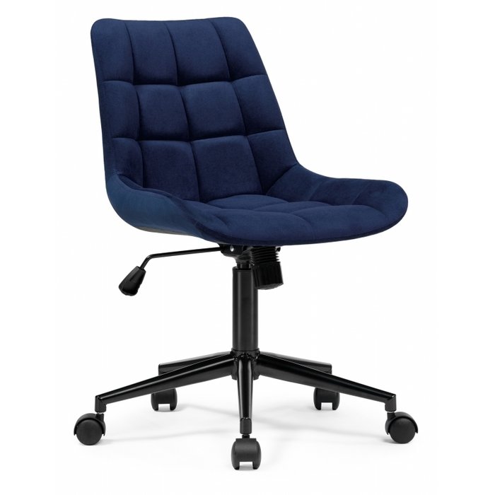 Стул офисный Честер синего цвета - купить Офисные кресла по цене 7590.0