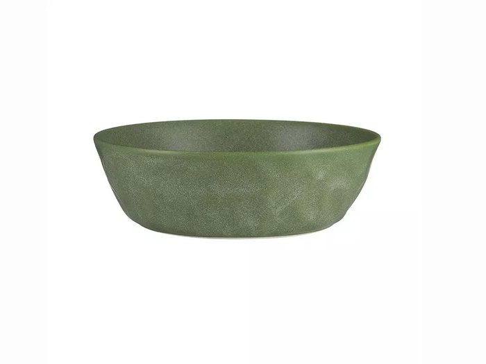 Салатник Old Clay 18 зеленого цвета