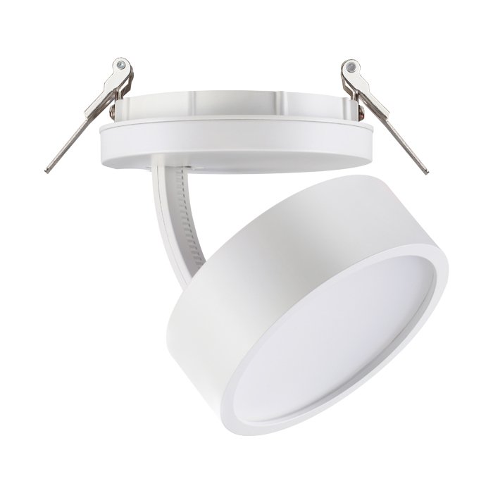 Встраиваемый светодиодный светильник Prometa белого цвета