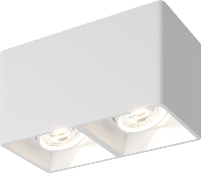 Точечный светильник Dk3030 DK3035-WH (пластик, цвет белый) - купить Встраиваемые споты по цене 2719.0