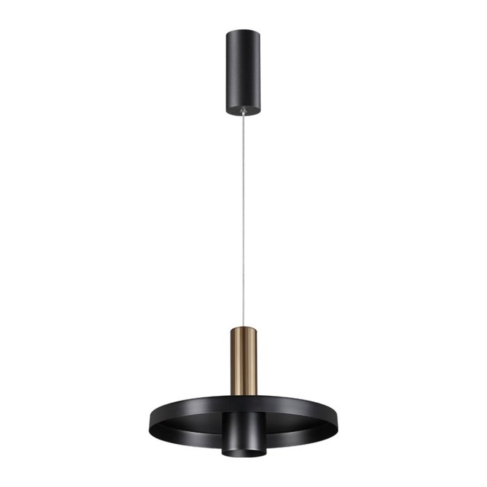 Подвесной светильник Alba 358984 (алюминий, цвет черный)