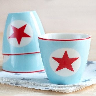 Чашка для латте Star pale blue