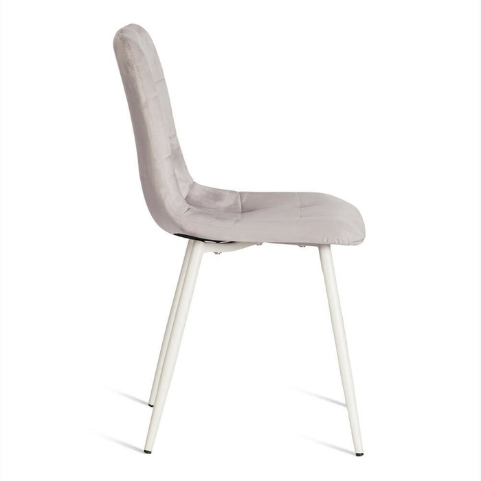Стул Chilly светло-серого цвета - купить Обеденные стулья по цене 3810.0