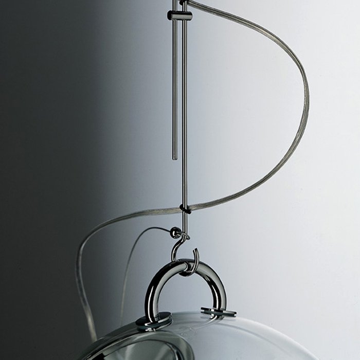 Подвесной светильник Artemide Miconos с плафоном из прозрачного выдувного стекла  - лучшие Подвесные светильники в INMYROOM