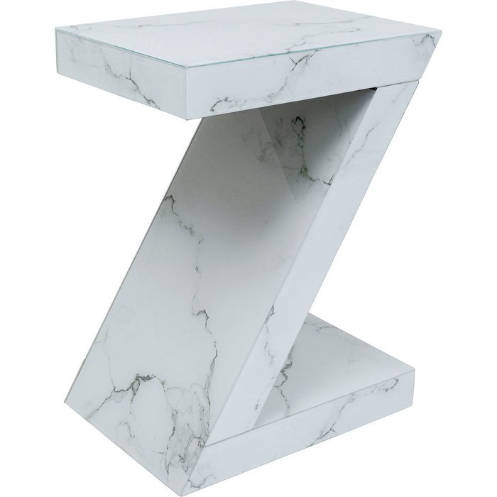 Столик приставной Luxury белого цвета - купить Кофейные столики по цене 36810.0