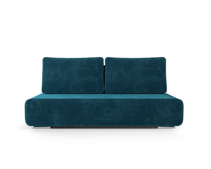 Диван-кровать Марк сине-зеленого цвета - купить Прямые диваны по цене 27990.0