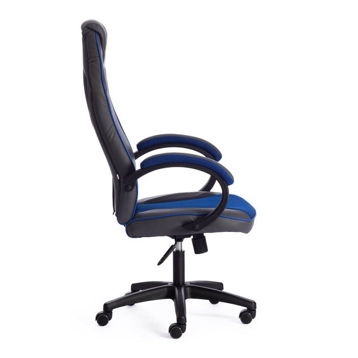 Кресло офисное Racer серо-синего цвета - купить Офисные кресла по цене 14445.0
