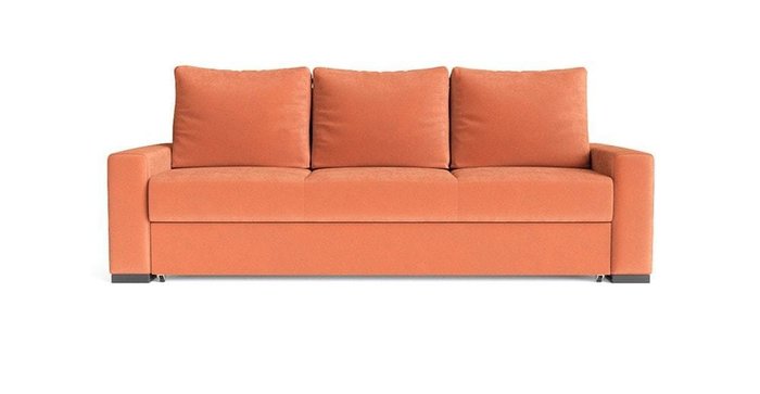 Диван-кровать Матиас оранжевого цвета
