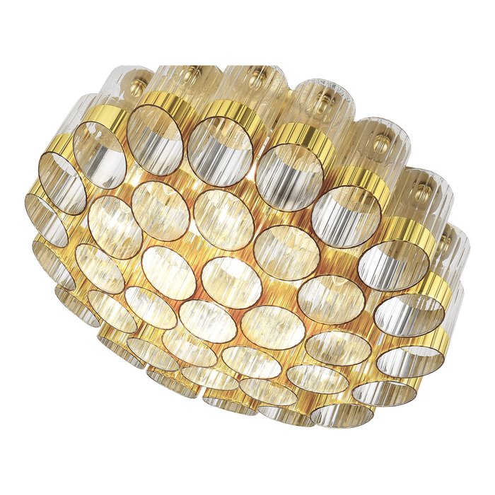Светильник потолочный ST-Luce Латунь/Латунь, Прозрачный E14 19*60W ACCORD - лучшие Потолочные люстры в INMYROOM
