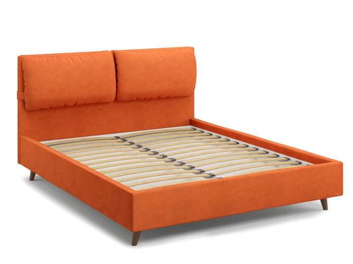 Кровать Trazimeno 180х200 оранжевого цвета - купить Кровати для спальни по цене 43000.0