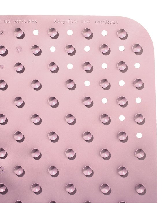 Коврик противоскользящий Plattfuss 54х54 розового цвета - лучшие Коврики для ванной в INMYROOM