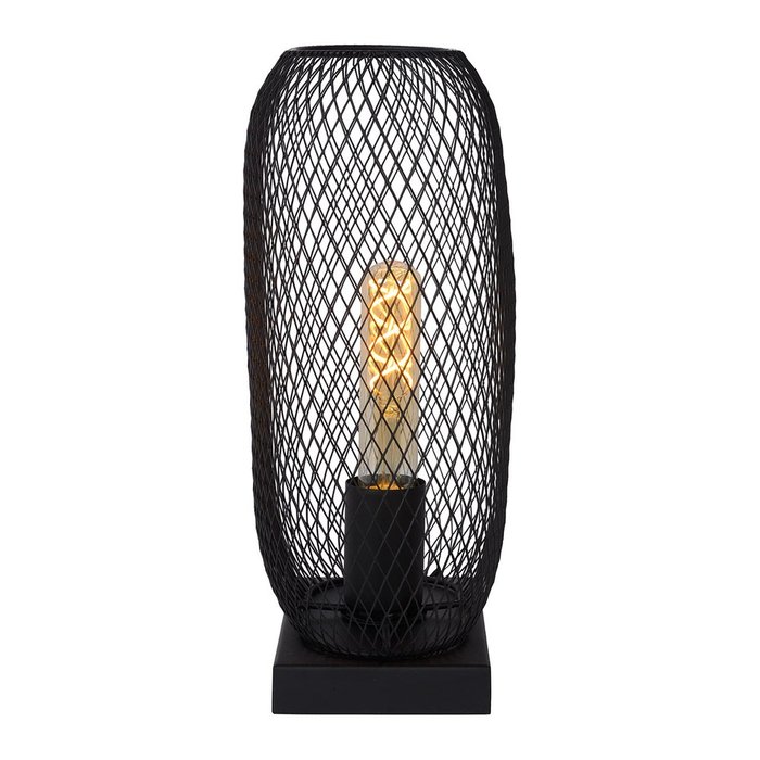 Настольная лампа Mesh 78592/01/30 (металл, цвет черный) - купить Настольные лампы по цене 10700.0
