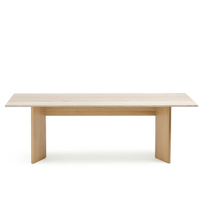 Обеденный стол Mindo бежевого цвета - купить Обеденные столы по цене 298760.0