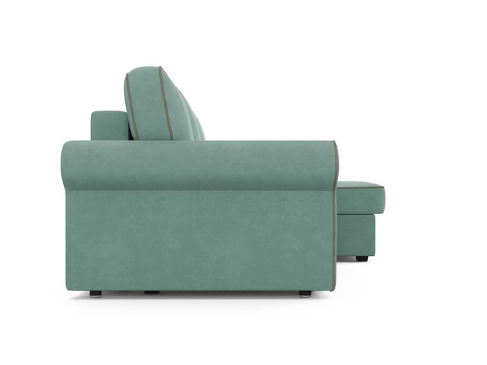 Угловой диван-кровать Tulon светло-бирюзового цвета - лучшие Угловые диваны в INMYROOM