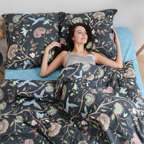 КПБ 'Традиция' 2,0 спальный, поплин, 100% хлопок, пл. 118 гр./кв.м., 'Колибри' - лучшие Комплекты постельного белья в INMYROOM