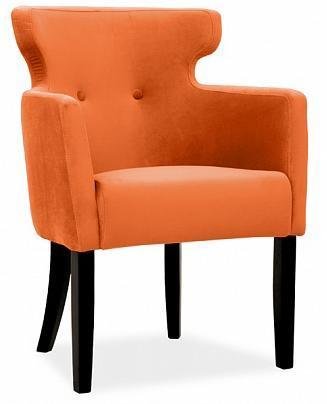 Стул Вега Дизайн 5 оранжевого цвета