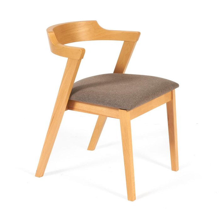 Комплект из двух стульев Versa бежевого цвета - купить Обеденные стулья по цене 18360.0