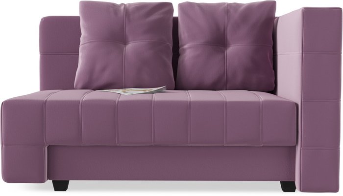 Диван-кровать Корфу NEXT Purple пурпурного цвета