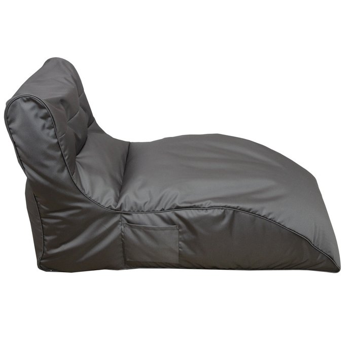 Кресло-лежак Silver серого цвета - купить Бескаркасная мебель по цене 18200.0