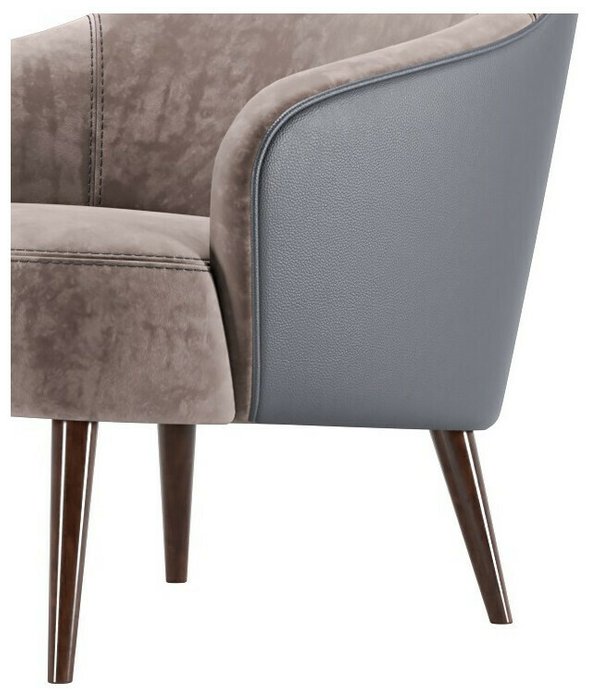 Кресло Maxton Medium бежевого цвета - купить Интерьерные кресла по цене 59625.0