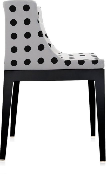 Кресло Mademoiselle черно-белого цвета - лучшие Интерьерные кресла в INMYROOM