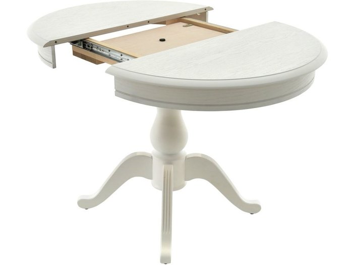 Стол раздвижной Фабрицио белого цвета - лучшие Обеденные столы в INMYROOM