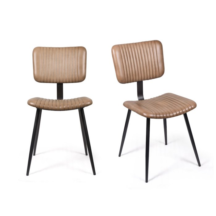 Набор из двух стульев Санджа бежевого цвета