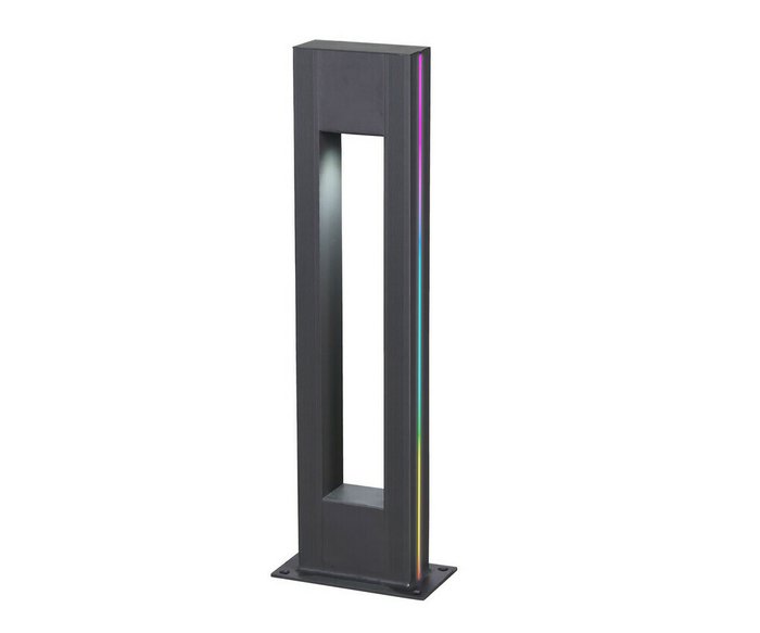 Светильник уличный серый 220V w18*8 h80 Led 5W (4000K) Декоративная подсветка RGB. - купить Настенные уличные светильники по цене 14900.0 Светильник уличный серый 220V w18*8 h80 Led 5W (4000K) Декоративная подсветка RGB. - купить Настенные уличные светильники по цене 14900.0