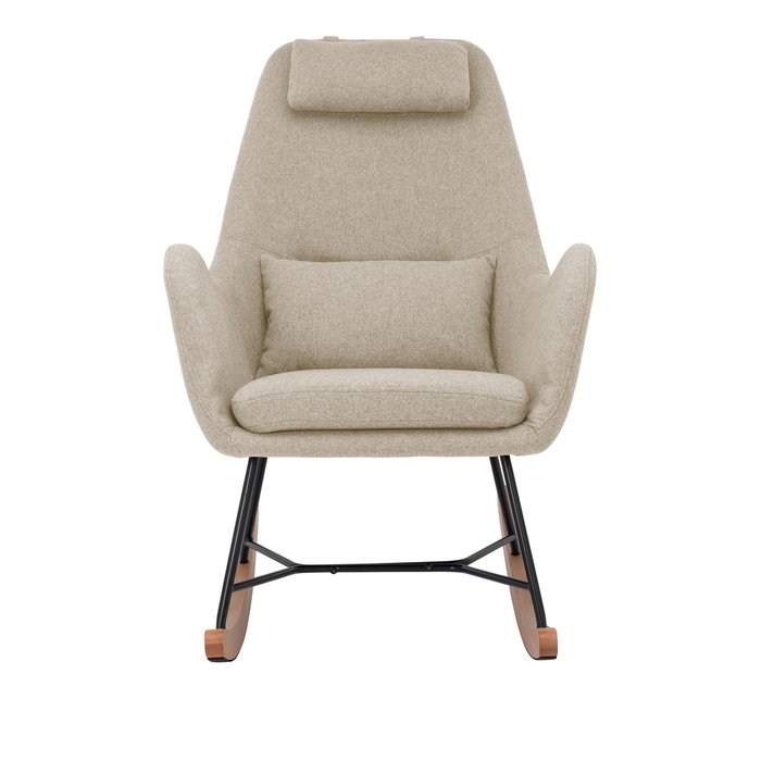 Кресло-качалка Duglas серого цвета - купить Интерьерные кресла по цене 17960.0