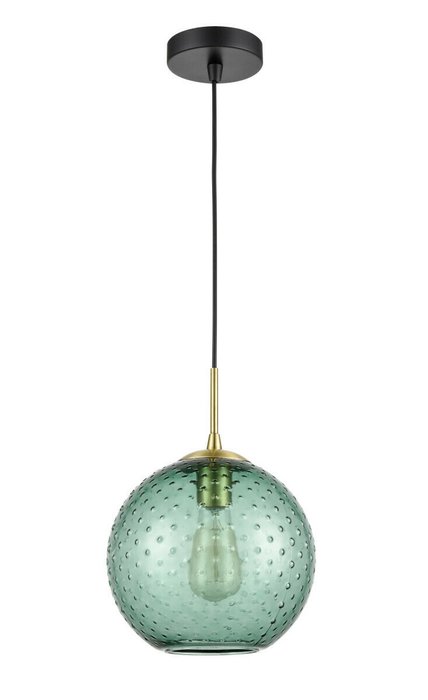 Подвесной светильник Lauriston зеленого цвета - лучшие Подвесные светильники в INMYROOM