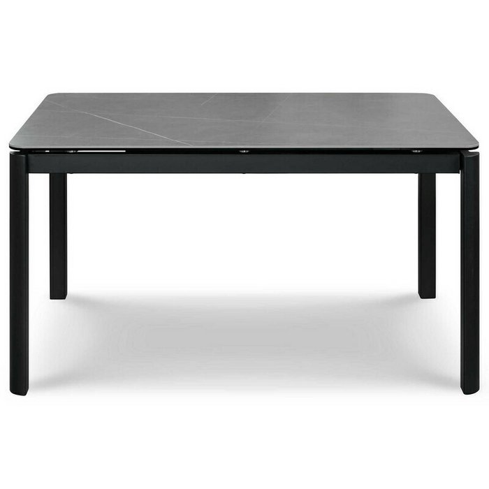 Раздвижной обеденный стол Toledo темно-серого цвета - купить Обеденные столы по цене 119900.0