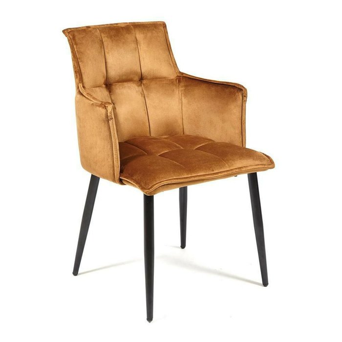 Набор из двух стульев Saskia коричневого цвета  - купить Обеденные стулья по цене 10040.0